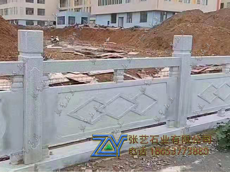漢白玉石欄桿 