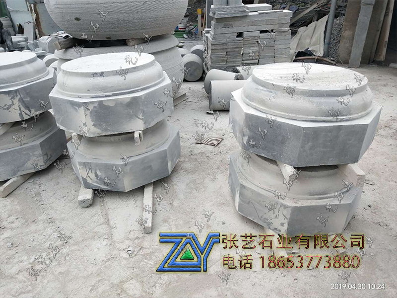 柱頂石 柱墩石、柱腳石、柱基石