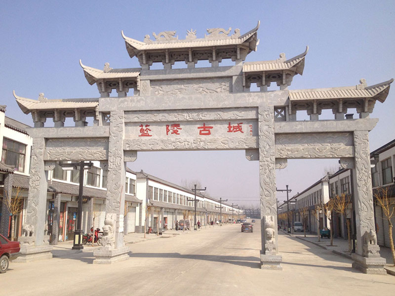 花崗巖石牌坊