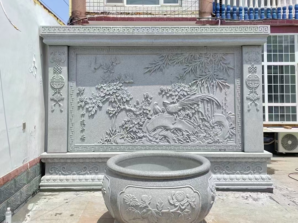 芝麻白影壁墻